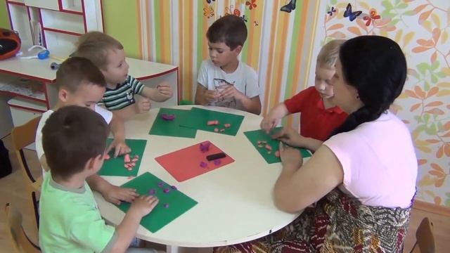 Занятие лепкой из пластилина дети до 5 лет [сказка 3 поросенка] смотреть онлайн