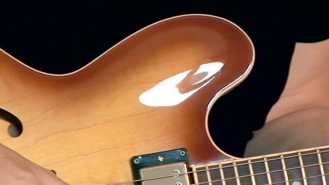 2009 Gibson ES-335 Dot Reissue, figured lightburst, Part1 смотреть онлайн