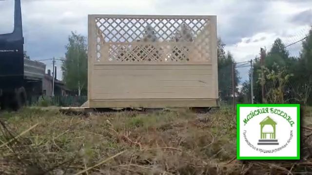 Сборка беседки Домик 3х3 смотреть онлайн