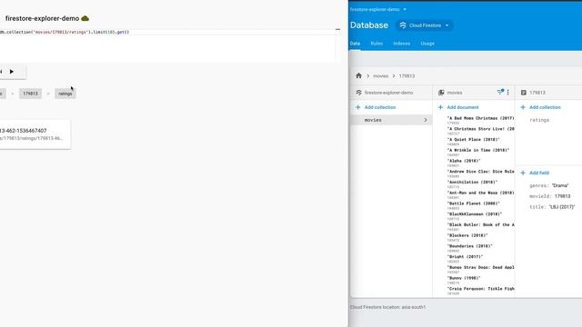 Firebase Explorer POC смотреть онлайн