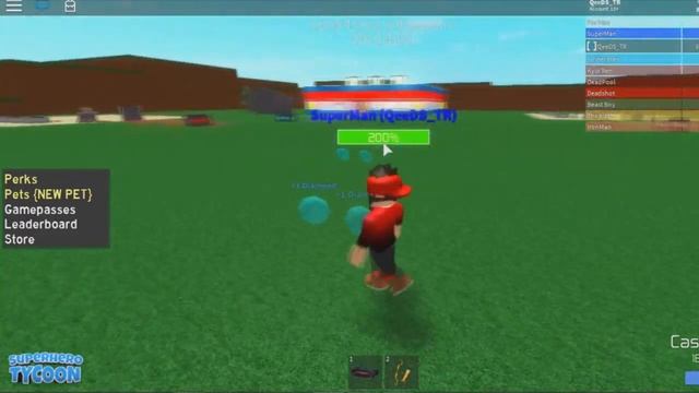 [Free VIP Server] How To Kill Boss In 30 Sec ! - Roblox Superhero Tycoon смотреть онлайн