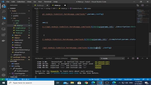 (Arabic) - React wit API course , Todo project episode 6 смотреть онлайн