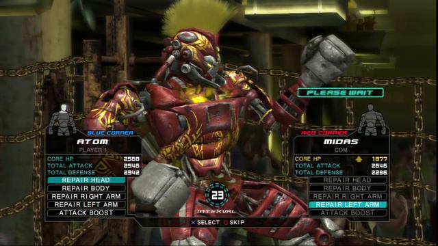 REAL STEEL THE VIDEO GAME - MIDAS vs ATOM (ЖИВАЯ СТАЛЬ) смотреть онлайн