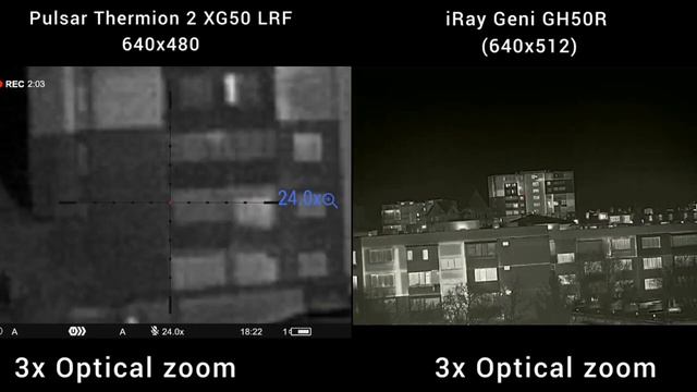 iRay Geni GH50 & Puslar Thermion 2 XG50 LRF смотреть онлайн