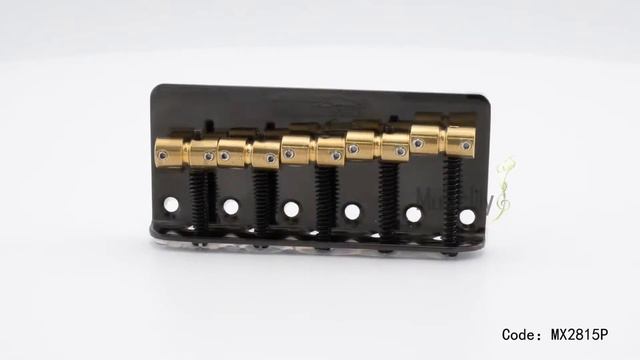360° View: Wilkinson 5-String Bass Bridge with Brass Saddles смотреть онлайн
