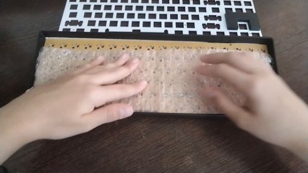 Обзор+моддинг механической клавиатуры VOROTEX MK87R за 3к🤯