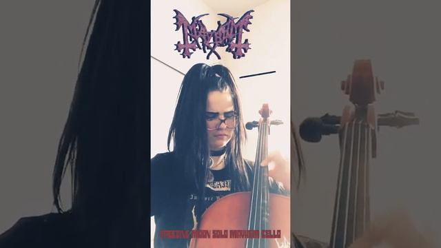 Freezing Moon mayhem solo cello cover смотреть онлайн