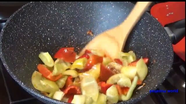 Очень вкусное Соте из баклажан-тушеные баклажаны с овощами простой рецепт смотреть онлайн