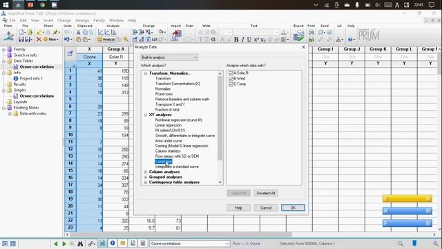 How to Perform Correlation Analysis with Graphpad Prism 7 смотреть онлайн