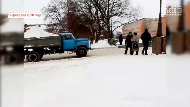 СНЕЖНАЯ ЗИМА 2010 ГОДА В ГУСЕВЕ смотреть онлайн