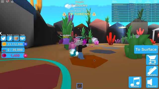 Как делать rebirths в roblox Mining Simulator смотреть онлайн