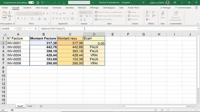 Fonction SI dans Excel - 2 exemples pour comprendre en 5 minutes смотреть онлайн