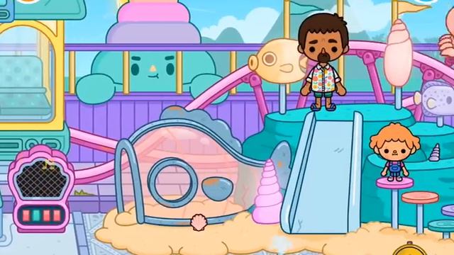 TOCA LIFE WORLD - AMUSEMENT PARK REVIEW + SECRETS TOCA BOCA смотреть онлайн