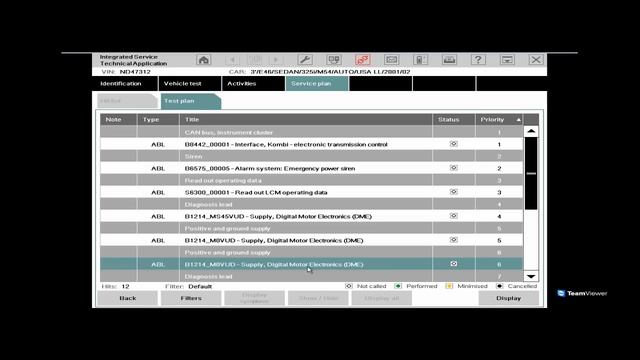 BMW E46 Diagnosis ISTA