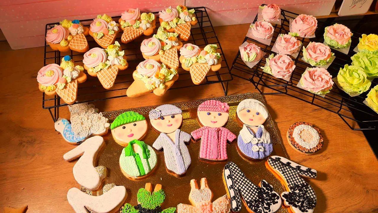 ПЕЧЕНЬЕ ДЛЯ ДЕТЕЙ. Рецепт зефира и гибкий айсинг на печенье или пряниках! Часть 2 смотреть онлайн