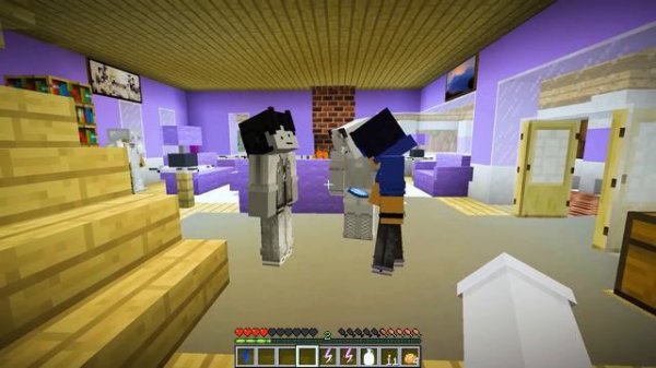 Life with NO COLOR in Minecraft!