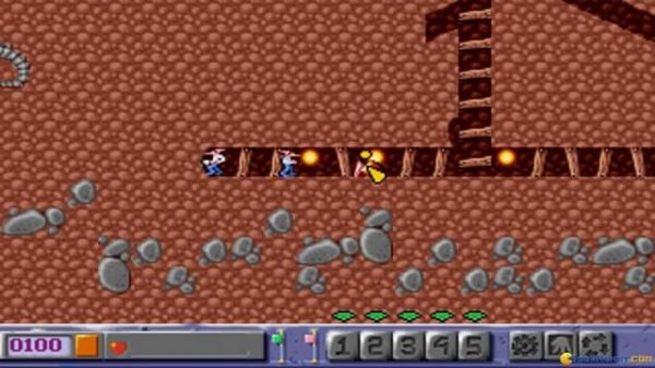 Diggers gameplay (PC Game, 1993)