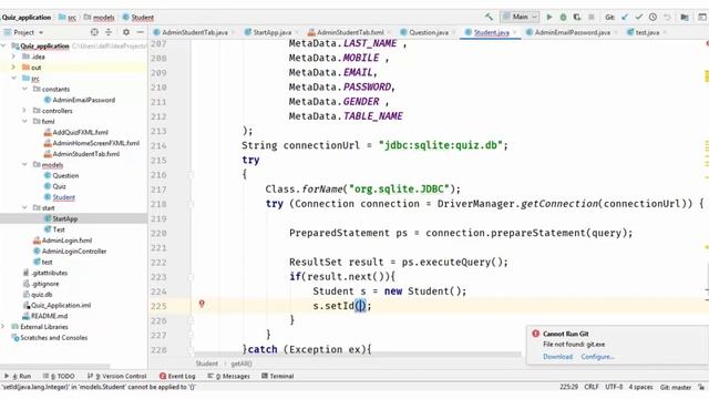 #41. Getting All Students From Database | JavzFX Quiz Application | Hindi смотреть онлайн
