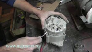 Замена щеток генератора на Toyota Corolla 120