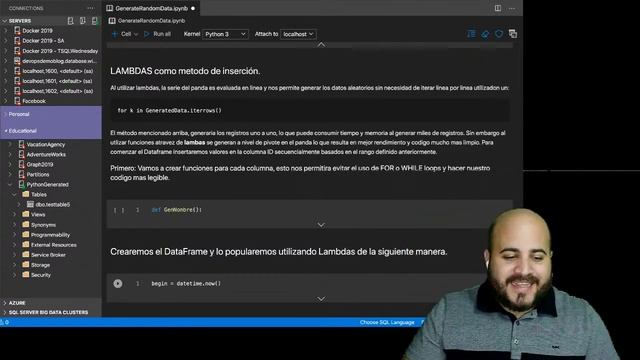 Generando Datos Aleatorios con Python para SQL Server смотреть онлайн