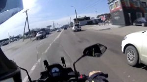 Первый раз сел на KAWASAKI Versys 650