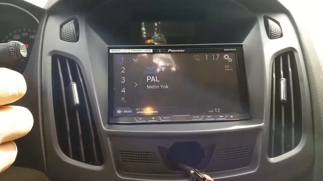 Ford Focus Carplay Androidauto Tanıtımı (Pioneer AVH-x8700BT) смотреть онлайн