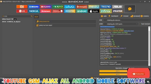 INFINIX SMART 7 HD X6516 Frb password Hard reset UnlockTool One click 100 ✅?? смотреть онлайн