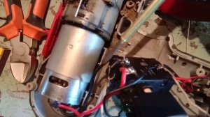 Ремонт шуруповёрта. Замена регулятора, как подключить подсветку к любому регулятору.