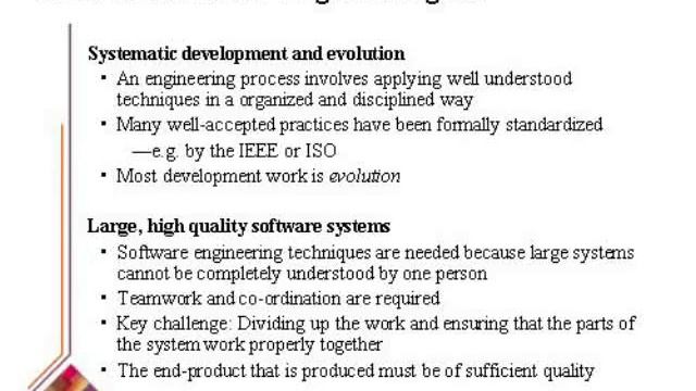 Chapter 1 - Software and Software Engineering смотреть онлайн