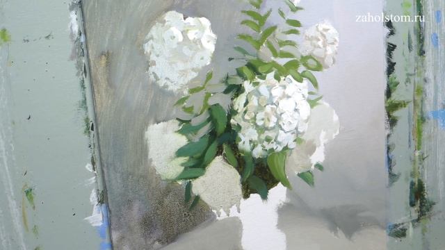 "Флоксы". Живопись маслом. Художник Алексей Епишин смотреть онлайн