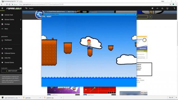 Playing Random Games off of Game Jolt