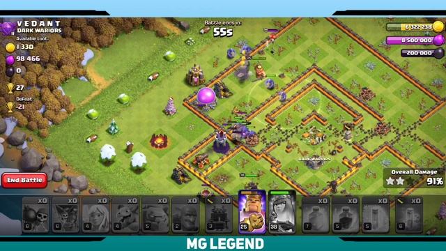 Th10 Queen Charge Bowler Attack Strategy | Best Th10 War Attack Strategy 2023 - Clash of Clans смотреть онлайн