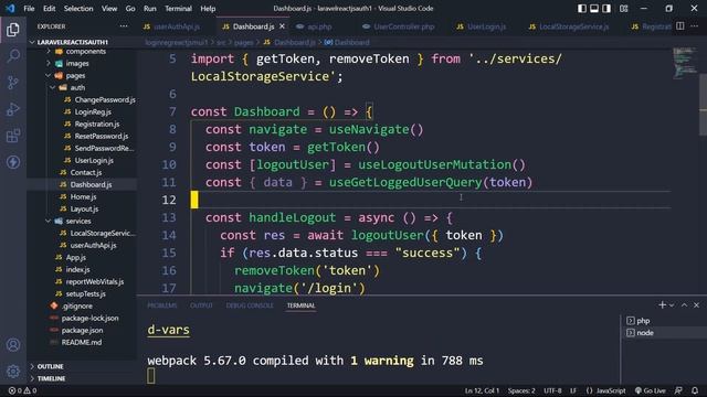 Complete Authentication using React JS and Laravel (Hindi) смотреть онлайн