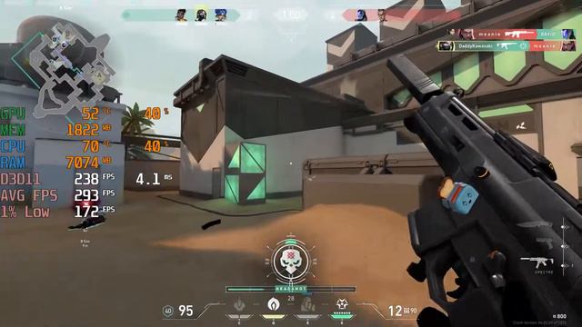 VALORANT - i5 12400F + RTX 3050 - 1080p Max & Low Settings - Benchmark Fps Test смотреть онлайн