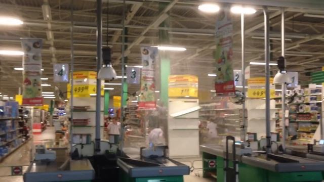 ОКЕЙ Саратов, ливень в магазине. смотреть онлайн