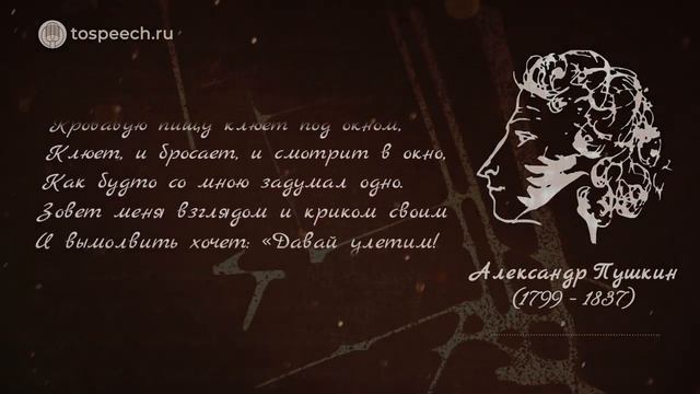 A. C. Пушкин - Узник. Нейропоэзия смотреть онлайн