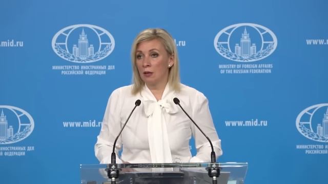 Захарова ответила на новые заявления главного дипломата ЕС Борреля смотреть онлайн