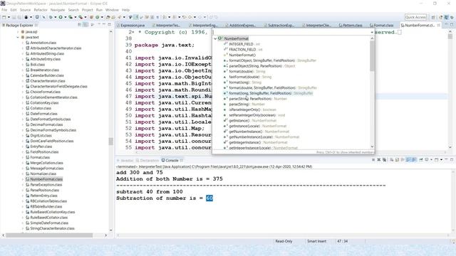 Interpreter design pattern example in JDK? || Java Design pattern interview question смотреть онлайн