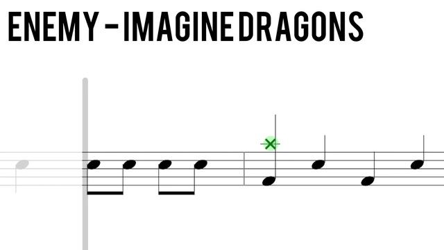 How to Play Enemy - Imagine Dragons - BEGINNER ? смотреть онлайн
