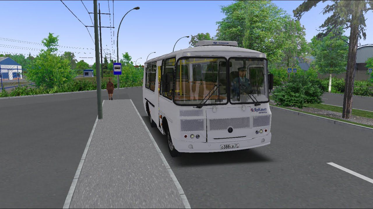 OMSI 2 | Изучаем карту г.Тверь| ПАЗ 32054 2016 г.в. | Маршрут № 3 смотреть онлайн