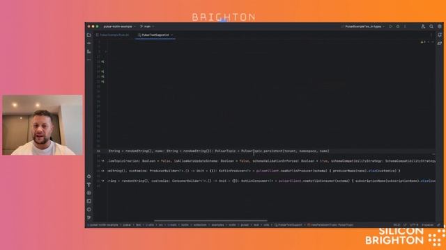 Apache Pulsar with Kotlin coroutines and flows with Michele Sollecito - Brighton Kotlin смотреть онлайн