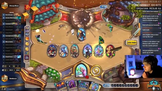 The #1 Mage Deck - SO MANY SECRETS - Sayge Secret Mage - Darkmoon Faire - Hearthstone смотреть онлайн