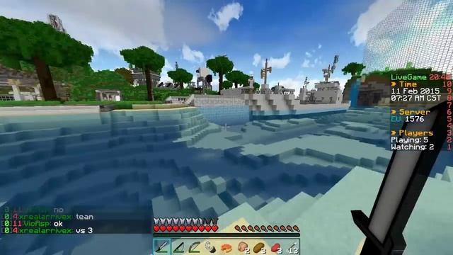ЗРЯ ОНИ РАЗОШЛИСЬ! ГОЛОДНЫЕ ИГРЫ! 523 HUNGER GAMES - MINECRAFT смотреть онлайн