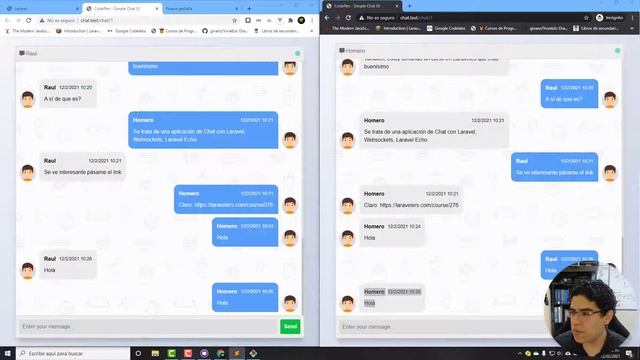 01. Presentación del proyecto - Aplicación de Chat con Laravel, Websockets y Laravel Echo смотреть онлайн