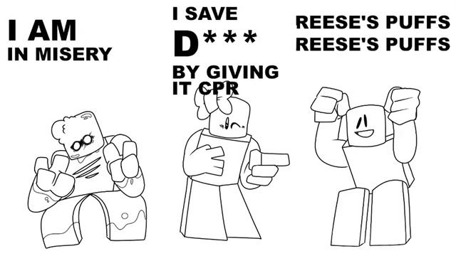The Battle Bricks (Roblox) - Misery x CPR x Reese's Puffs Animatic смотреть онлайн