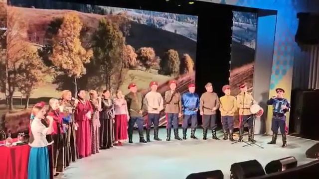 ЭХ, Мать Россия. Моё выступление в Казачества Спасе. смотреть онлайн