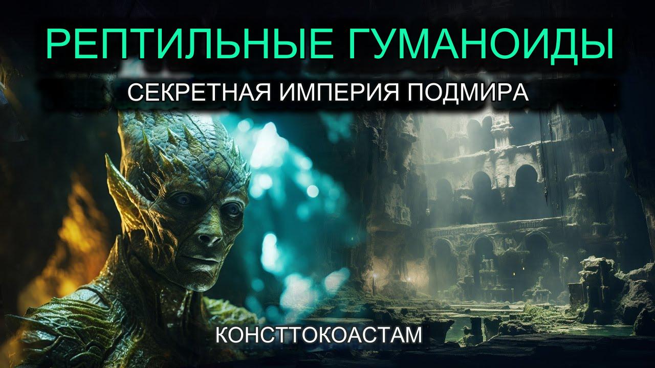 Секреты существ-рептоидов и скрытых подземных баз#инопланетяне #ТКП