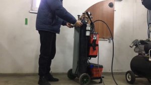 Тележка для полуавтомата (компактность это главное)