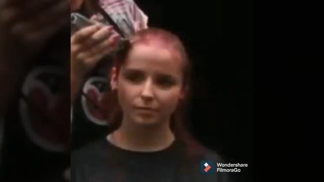 Red Hair Gilr Head Shave - New. Beautiful Girl New Headshave.Ladies Head shave 2021 смотреть онлайн