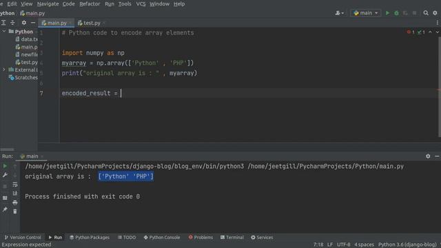 Array elements encoding with Python #arrays #pythonlibraries смотреть онлайн